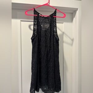 Torrid Black Lace Swim Cover Up